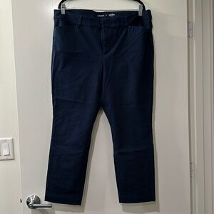 Old Navy Navy Blue Pixie Pant